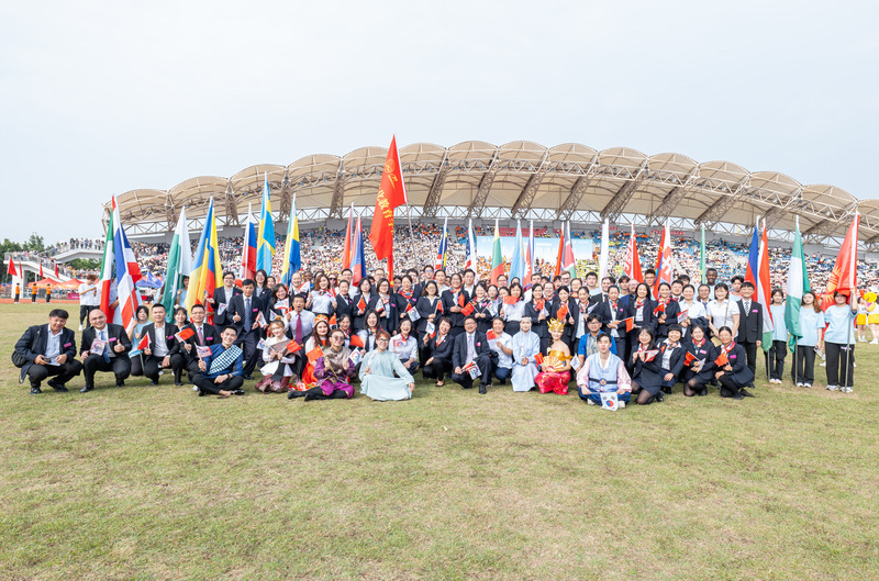 The 54th Track and Field Sports Meeting was successfully held on 26th,October in Yanshan Campus of Guangxi Normal University